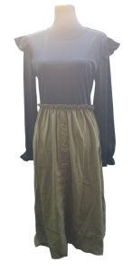 OLIVIA BRAND NEW DRESS LONG SLEEVES - LARGE SIZE SLIM FIT DRESS