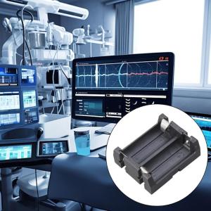 2 khe cắm CR123A 16340 lir123a chủ 3V Hộp lưu trữ cho hàn PCB gắn các ứng dụng trong thiết bị điện tử và đồ chơi