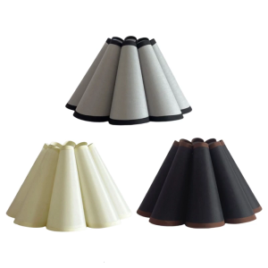 E27 Interface Cloth Petal Lampshades Wall Light Cover Table Light Shade Modern Decorative Lighting Accessories Enduring