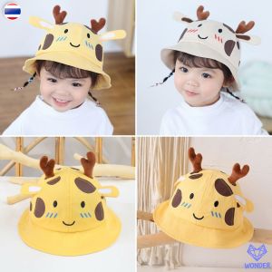 หมวกเด็ก 3 เดือน - 2 ปี หมวก Bucket Hats หมวกปีก หมวกเด็กอ่อน หมวกเด็กผู้ชาย หมวกเด็กผู้หญิง เครื่องประดับเด็ก boy girl Hats & Caps BN134-8