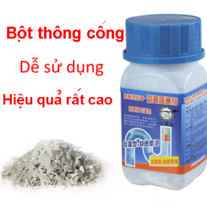 [Hộp Lớn] Bột Thông Tắc Cống Đường Ống Bồn Cầu Bồn Rửa Mặt..Xử Lý Triệt Để Cặn Bã Chất Thải Hữu Cơ