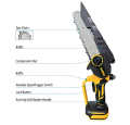 Dewalt 6 Inch Cordless Chainsaw Portable Electric Chain Saw Rechargeable Pruning Saw Cutter. 