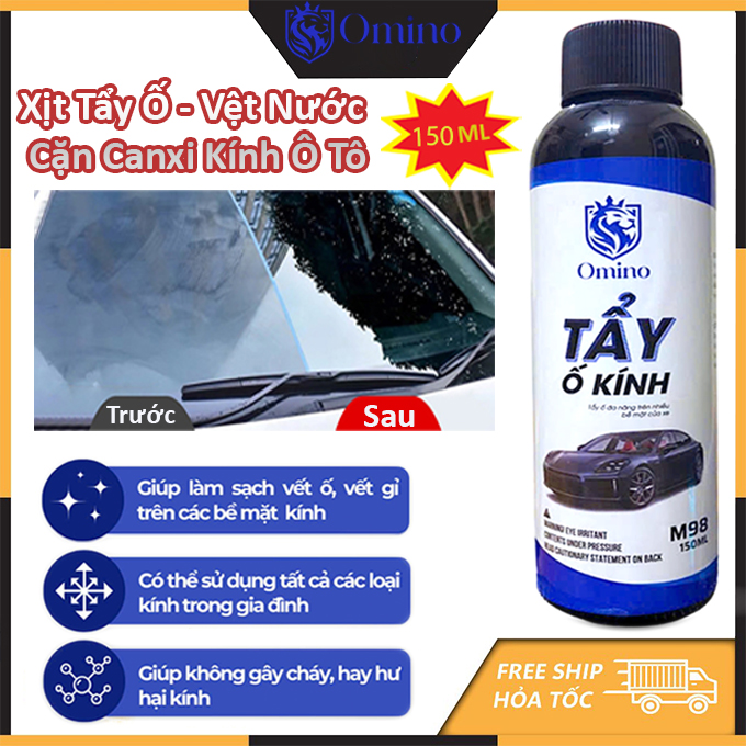 Làm sao để loại bỏ các vệt nước trên kính xe ô tô mà không cần dùng đến hóa chất đắt tiền?