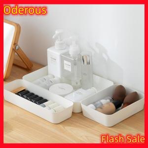 Oderous Combinable Storage Box Desktop Cosmetic Storage Tray Makeup Clothes Tableware Holder Plastic Storage Drawers Underwear Organizer