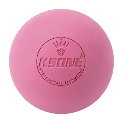 KSONE Massage Ball 6.3cm Fascia Ball Lacrosse Ball Yoga Muscle Relaxation Pain Relief Portable Physiotherapy Ball
