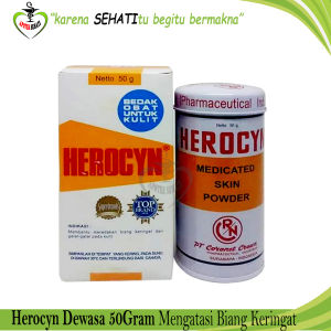 Herocyn Dewasa Bedak Biang Keringat Herocyn Powder