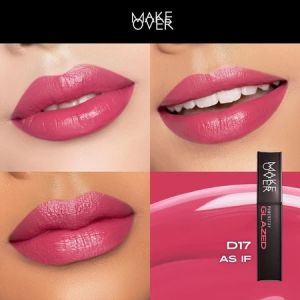 MAKE OVER Powerstay Glazed Lock Lip Pigment || Lip Gloss Pigmented || 24H Uncrackable || Lip Cream Long-last