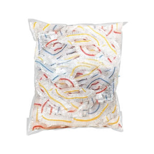 100PCS Disposable Colorful Food Plastic Cover Fresh Keeping Bag Food Films Kitchen Dishes Food Cover