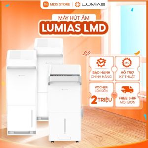 Máy Hút Ẩm Lumias LMD | Dung tích 20L 35L 50L Điều Khiển Thông Minh Hút Ẩm Mạnh Phòng Đến 120m²