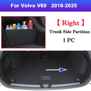 ZZSA For Volvo XC40 XC60 XC90 V60 V90 S60 S90 Car Upgrade Trunk Storage Partition Multifunction Storage Auto Interior Accessories P7Q2M