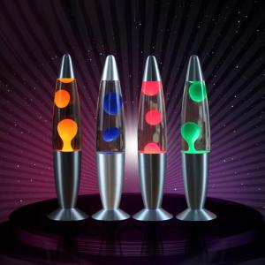 High Brightness Aluminium Alloy Waxing Lamp Metal Base Wax Lava Lamp Decorative Jellyfish Light Bedroom Night Lights Bedside Lamp Home Decorations