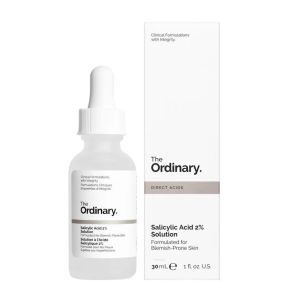 The Ordinary Salicylic Acid 2% Solution BHA - Acne / Blemishes / Clogged Pores / Blackheads- 30ml