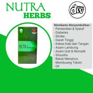 Nutra Herbs Obat Syaraf Paling Ampuh Herbal Syaraf Kejepit 1botol
