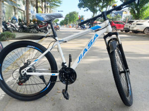Xe đạp thể thao 26 inch JiaSa chính hãng giảm xóc tốt phanh đĩa đôi chuyển số nhạy xe đạp thể thao người lớn trẻ em xe đạp thể thao giá rẻ xe đạp fixed gear xe đạp đường phố xe đạp đường trường