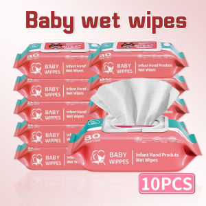 【BUY 15 GET5】Wipes for Baby Organic Baby Wipes 80pcs Per Pack Wet Wipes Hypoallergenic (Non-Alcohol)