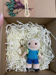 Móc Khoá Len Thú Bông Finn Jake Adventure Time Handmade
