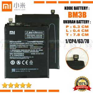 Baterai Xiaomi Mi Mix 2 / Mix 2S / MDE5 / M1803D5XA / M1803D5XC / M1803D5XE Battery BM3B Original