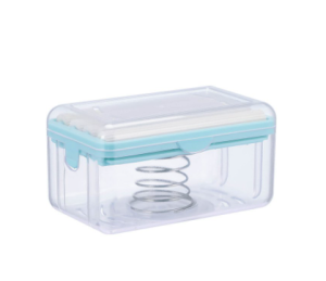 SYX SHOP NEW STYLE SOAP BOX MULTIFUNCTIONAL HAND-FREE RUBBING FOAMING HOUDEHOLD LAUNDRY STORAGE