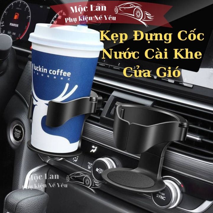 Giá Đỡ Cốc, Khay Để Cốc Gắn Lỗ Thông Gió Ô Tô Kích Thước Nhỏ Gọn Dễ ...
