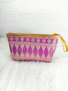 DOMPET POUCH KOSMETIK SONGKET/ DOMPET POUCH WANITA/ DOMPET BATIK SONGKET