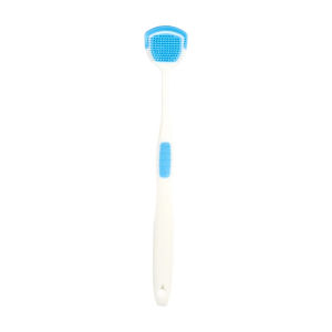 Tongue Coating Cleansing Gel With Silicone Tongue Scraper Brush Fresh Breath And Tongue Cleansing Gel Oral Hygiene Care Tool