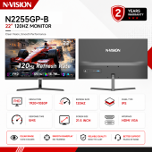 Nvision 22/24/27 Inch IPS Monitor 144Hz Full HD Frameless Gaming Monitor For Computer PC Laptop Office N2455GT