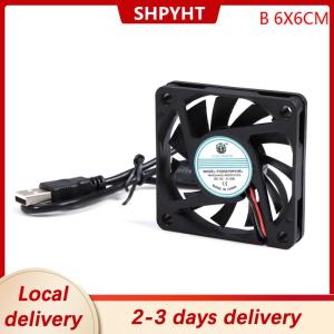 [COD] SHPYHT Local delivery Ship within 24 hours DC 5V USB Brushless Sleeve Bearing Fen Computer PC Silent Cooler Cooling Fan Lot