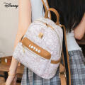 Disney's official authentic strawberry bear series coated canvas printed old flower PVC backpack mini women's wear. 