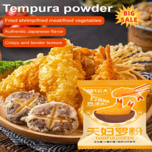 ✨Buy 1 Free 1✨【Crispy And Tender】Lazy Seasoning Tempura Fried Powder/tempura Fried Shrimp Crisps/Japanese Cuisine Fried Rice Noodles/Fried Meat Chicken Crispy Tempura Flour/Crispy Seasoning Tempura Batter Mix