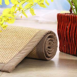 Student Dormitory Single Bamboo Mat Summer Anti-slip Heat Dissipation Carpet for living room bedroom balcony baby bedside crawling mat