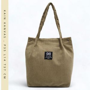 READY TAS TOTE BAG KANVAS GONI TERLENGKAP TAS WANITA NEVSET SEMARANG RAGAM DESIGN MOTIF