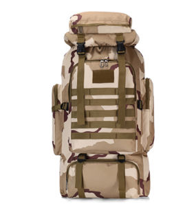 80L Waterproof Climbing Hiking Military Tactical Backpack Camping Bag Mountaineering Outdoor Sport Bag (6 Colors)