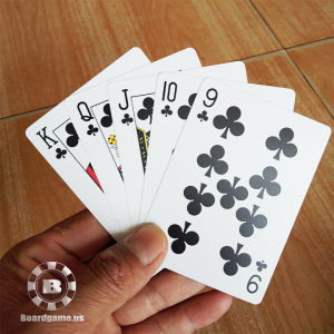 Bộ bài tây nylon bản rộng chuẩn poker club không thấm nước