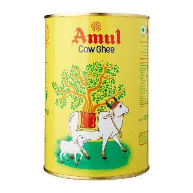 เนยใสทำจากนมวัว100% AMUL COW Ghee 1 Liter (Clarified Butter) | Lazada.co.th