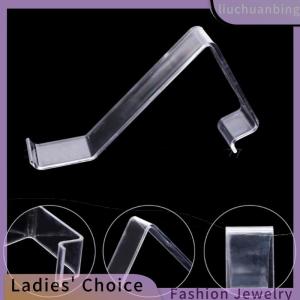 [COD] liuchuanbing Jewellery Clear Plastic Shoe Store Display Stands Rack Holder Sandal Display Stands Resistant to Wear Durable Transparent Looks Textured