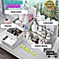 PROMO (BISA COD) Rak Hias Kosmetik Mini / Rak Kosmetik / Makeup Storage / Kotak Penyimpanan Skincare / Tempat Kosmetik / Rak Alat Tulis. 