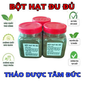 hũ 1kg bột hạt đu đủ chín khô