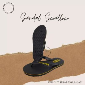SANDAL SWALLOW BLACK PEARL M02 SANDAL JEPIT PRIA DAN WANITA SWALLOW SANDAL JEPIT HITAM SANDAL JEPIT RUMAH DAN OUTDOR HARGA TERJANGKAU JUGA TERMURAH BISA BAYAR DITEMPAT  KWALITAS SNI RESMI MADE IN INDONESIA