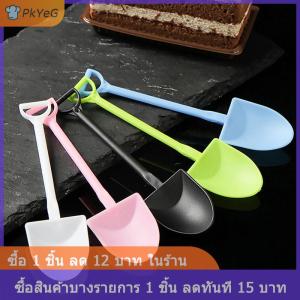 [COD] PkYeG ช้อนตักไอศครีมขนาดเล็กที่ใช้แล้วทิ้ง100ชิ้นช้อนขนมหวานพลาสติกเกรดอาหารร้านเค้กอุปกรณ์บนโต๊ะอาหารอุปกรณ์บนโต๊ะอาหาร