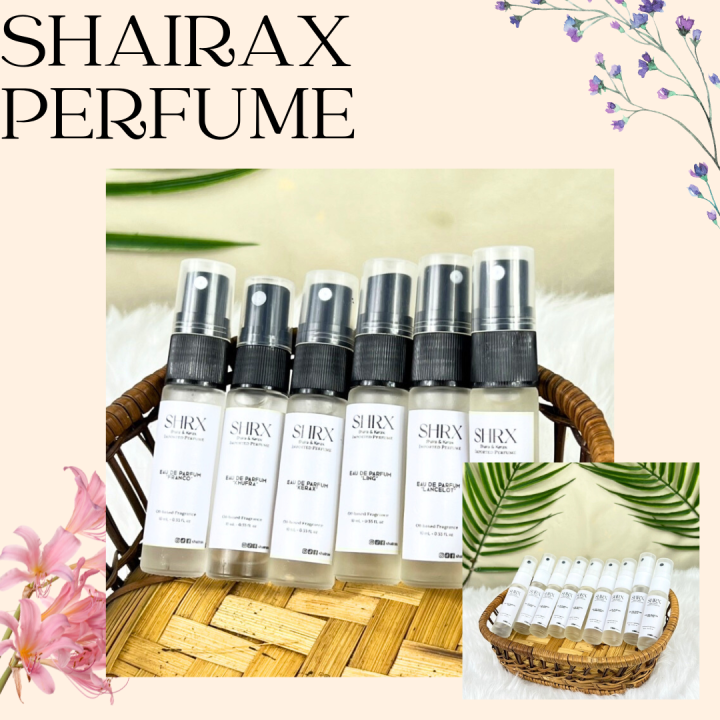 Original Shairax Perfume 10ml and 30 ml made by Shaira Ortile Long lasting perfume Imported Scents