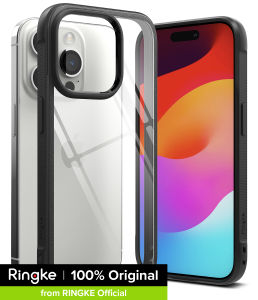 Ringke Fusion Bold Tương Thích Với iPhone 15 Pro Max Trường Hợp Bìa nắm chắc Khung Phong Cách Chống-Vàng Rõ Ràng Cứng trong suốt Trở Lại Chống Sốc Bumper