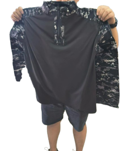 Combat Shirt | Long Sleeve | Digital Black | Digital Marine