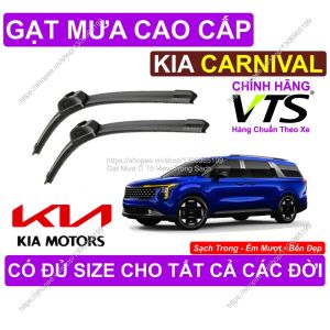 Gạt Mưa KIA CARNIVAL Gạt Mưa Đa Năng Cao Cấp Cặp Gạt Mưa Kính Lái KIA CARNIVAL Có Đủ Size Cho Các Đời Xe KIA CARNIVAL