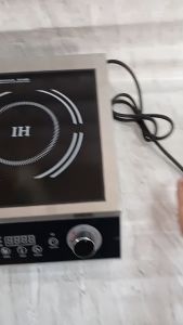 Bếp Điện Từ Công Nghiệp Mặt Phẳng 3500W Nút Vặn Bằng Thép Không Gỉ Cao Cấp PVN9655