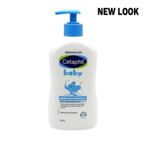 ❤SG Stock❤ Cetaphil Baby Wash & Shampoo 400ml Calendula and Hazelnut Organic 2-in-1 Hydrating Lasting Fragrance
