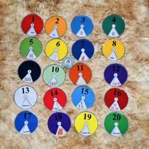 Học Liệu Montessori MESAUKIDS Đồ Chơi Giáo Dục Vòng Xoay Bảng Chữ Cái Cho Bé Đồ Chơi Phát Triển Trí Tuệ Thông Minh