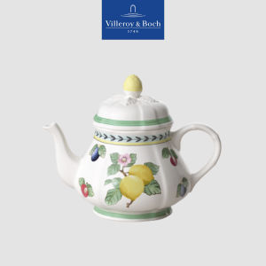 Bộ Ấm Chén Bàn Trà Gốm Sứ Cao Cấp French Garden Villeroy & Boch Dùng Được Lò Vi Sóng - Hàng Chính Hãng Nhập Khẩu Tại Đức