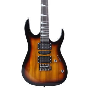 PLAYOU 24 Fret Electric Guitar Professional Metal Electric Guitar With Amplifier