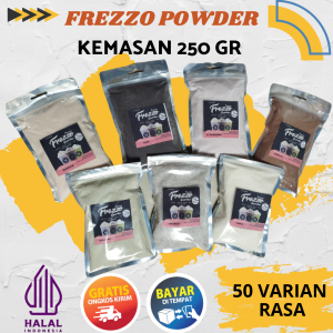 500g FREZZO Powder bubuk minuman / bubuk minuman kekinian / bubuk cappucino / powder drink HALAL !!!
