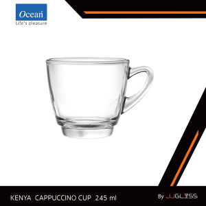 JJGLASS - (Ocean) P01641 Kenya Cappuccino Cup - แก้วกาแฟ แก้วคาปูชิโน่ แก้วโอเชี่ยน
